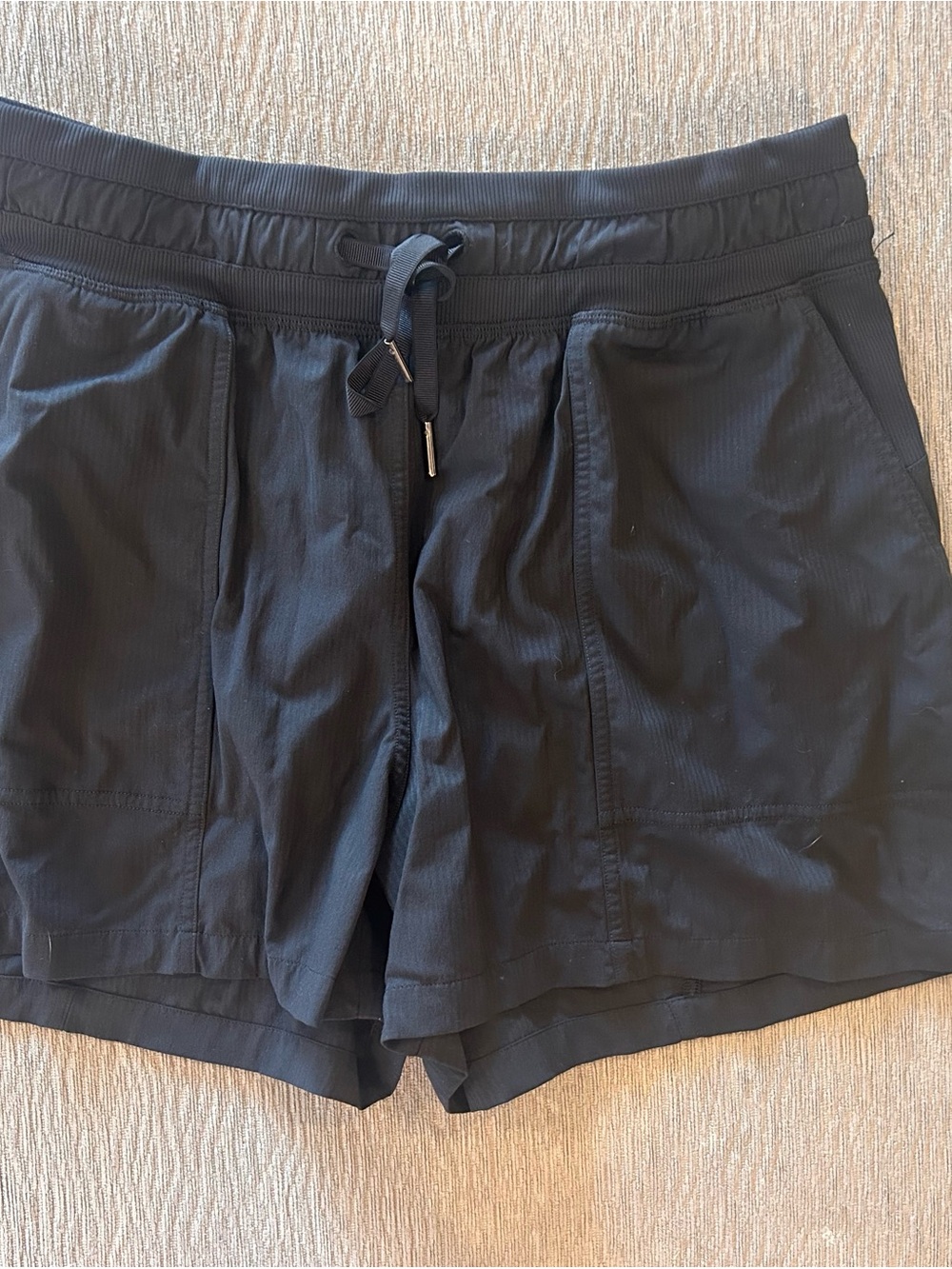 lululemon athletica Black Athletic Drawcord Shorts